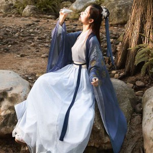 Women Hanfu Dresses Chinese Traditional Ancient Hanfu Costumes Classical Embroidery