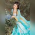 Ancient Traditional Chinese Hanfu Elegant Folk Princess Fairy Dance Costumes Retro Song of Dresses Suit Cosplay Stage Wear