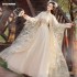 Hanfu Fairy Princess Female Costumes Summer Lace Embroidery Chinese Dresses National Dance Chorus Performance Cosplay Costume