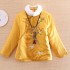 High End Winter Women Jacket Chinese Hanfu Embroidery Crane Rabbit Fur Collar Elegant Lady Thick Warm Coat Female S XXL
