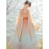 Sequins Gradient Shimmering Chinese Hanfu Dresses 3PCS Set Flowing Dresses Chinese Ancient Women Embroidery Dresses Costume