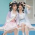 Hanfu Purple Suit Summer Female Chinese Ancient Improved Version Waist Type Han Element Short Skirt Daily Thin