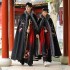 Qiu Dong Season Classical Chinese Hanfu Male Cosplay Costumes Female Cloak More Winter Warm Fox Embroidered Clothes