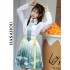 Original Hanfu Women Improvement Chinese Elements Dresses Cosplays Hanbok European Collar Suit Party Student Clothes