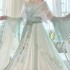 Chinese Hanfu Dresses Women Ancient Traditional Embroidery Hanfu Sets Carnival Fairy Cosplay Stage Costumes Green Hanfu Dance Dress