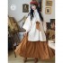 Original Chinese Improved Modern Hanfu Dresses Set Ming Dynasty Long Robe Coat Classic Horse Face Skirt Autumn Women hanfu