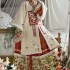 Women Hanfu Skirt Made In The Ming Dynasty Jinghong Junqing Embroidery Collar Shirt Plush Thickened Horse Face Skirt