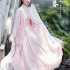 Plus Size 3 Piece Set Women Hanfu Chinese Ancient Tradition Dress