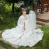 Hanfu Ming Dynasty Female Stage Fairy Costumes Tulle Dress