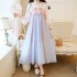 Chinese Traditioanl Hanfu Dance Stage Costumes Dresses
