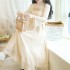 Summer Women Chinese Traditional Ancient Hanfu Chiffon Dress