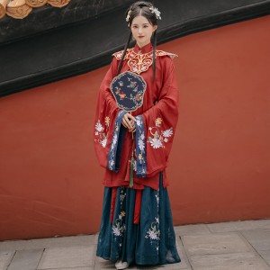 Vintage Tang Suit Ancient Hanfu Dresses Women