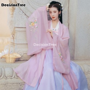Women Chinese Traditional Dance Costumes Elegant Fairy Performance