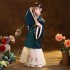 Girl Hanfu Autumn Print Fairy Tang Suit Blue Female Middle Big Children Chinese Princess