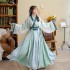 Ancient Hanfu Folk Dance Costumes Women Traditional Hanfu Clothing