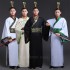 Chinese Traditional Man Hanfu Dresses Year Oriental Ancient Performance Stage Folk Dance Costumes Han Dynasty Robes
