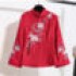 Two-piece Set Spring Tang Suits Embroidery Long Sleeve Chinese Improved Version Thin Hanfu Women Tops Skirt Sets