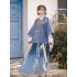 Chinese Traditional Hanfu Costumes Women Ancient Tang Dynasty Princess Cosplay Costumes Floral Embroidery Tang Suit Performance