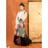 oriental elegant ming dynasty hanfu ancient traditional chinese Women elegant clothes fairy stage folk dance costume