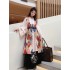 oriental elegant ming dynasty hanfu ancient traditional chinese Women elegant clothes fairy stage folk dance costume