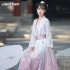 Chinese Traditional Hanfu Costumes Women Elegance Tang Dynasty Princess Dresses Ancient Folk Tang Suit Fairy Clothing