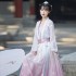 Chinese Traditional Hanfu Costumes Women Elegance Tang Dynasty Princess Dresses Ancient Folk Tang Suit Fairy Clothing