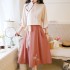 Summer Chinese Traditional Ancient Hanfu Daily Chiffon Dresses Two Piece Set Outfits Women Elegant Vintage Princess Costumes
