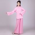 Chinese Folk National Night Suits for Women Hanfu Sleepwear Two Piece Set Tops Skirt Pants Pajamas Tang Dynasty Costume