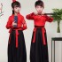 Tang Dynasty Ancient Costumes Hanfu Dresses Chinese Folk Dance Classical Swordsman Traditional Fairy Cosplay Clothes