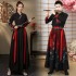Plus Size Traditional Hanfu Women Ancient Swordsman Folk Dance Outfit Vestido Oriental Chinese Martial-arts Cosplay Costume
