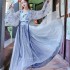 Hanfu Suit Female Flower God Fu Canghai Fu Waist Embroidered Skirt Hanfu Women