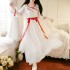 Ancient Fairy Adult Hanfu Spring Summer Women National Embroidery Chiffon Dresses Two-piece Suit