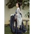 Chinese Traditional Hanfu Costumes Women Ancient Tang Pricess Stage Dance Dresses Lady Folk Tang Suit
