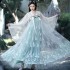 Large Size Hanfu Women Dresses Breast Length Ru Skirt Large Sleeve Shirt Embroidered Oversized Long Autumn