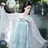 Large Size Hanfu Women Dresses Breast Length Ru Skirt Large Sleeve Shirt Embroidered Oversized Long Autumn