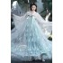 Large Size Hanfu Women Dresses Breast Length Ru Skirt Large Sleeve Shirt Embroidered Oversized Long Autumn