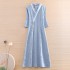 Hi end Hanfu Summer Women Tassel Dresses Jacquard Florals Slim Elegant Lady Chinese A line Party Dresses S XXL