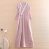 Hi end Hanfu Summer Women Tassel Dresses Jacquard Florals Slim Elegant Lady Chinese A line Party Dresses S XXL