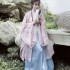 Elegant Ancient Hanfu Dresses Princess Folk Dance Costumes Traditional Chinese Women Ming Dynasty Performance Clothing