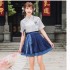 Tang Dynasty Student Princess Clothing Hanfu Suit Fairy Dresses Nation Dance Ancient Embroidery Costumes