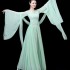 Classical Hanfu Yangko Dance Clothing Women Chinese Elegant Folk Dance Costumes Fan Dance Traditional Oriental Dress