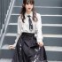 Summer Forest Fairy Hanfu Women Bow Tie Lapel Shirt Lace-up Printed Loose Chinese Daily Two-piece Suit