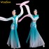 Classical Water Sleeve Dacne Clothing Traditional Costumes Chinese Hanfu Dance Costumes National Fan Dance Outfit