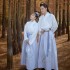 Original Hanfu Couple Chinese Traditional Tang Suit Women Swordsman Stage Cosplay Costumes Kimono Robe Outfit