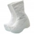 Chinese Hanfu Embroidered Boots Shoes Women Winter Vintage High Heighten White Bow Soap Boots Shoes Women Plus Size