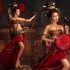Jue Dance Studio Photography Photo Female Ancient Hanfu Dunhuang Flying Dance Chinese Costumes Exotic Performance Sexy