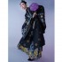 Ancient Chinese Weaving Division Original Ming Dynasty Black Hanfu Robe Embroidery Horse-face Skirt Wedding Dresses Women Costume
