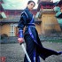 Chinese Traditional Hanfu Clothes Men Women Swordsman Hero Ancient Knight Assassin Warrior Performance Costumes
