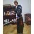 Chinese Traditional Hanfu Clothes Men Women Swordsman Hero Ancient Knight Assassin Warrior Performance Costumes