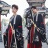 Hanfu Black Dragon Pattern Waist 4xl Suit Ancient Costumes Chinese Embroidery Men Women Embroidery Three-piece Set